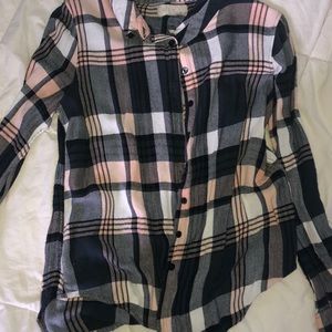 Set of Five Flannels: L.A Hearts & Olive and Oak